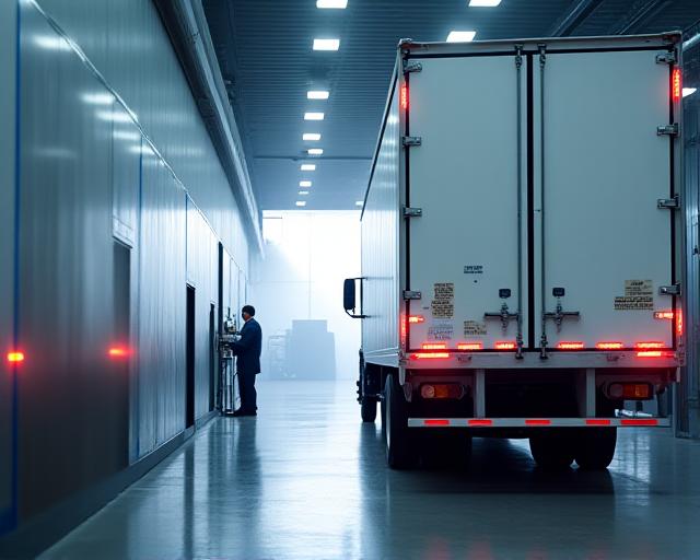 Temperature-controlled trucking and pharmaceutical cold chain logistics from California ports